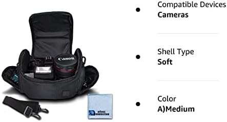 eCostConnection Medium Soft Padded Camera Equipment Bag/Case for Nikon, Canon, Sony, Pentax, Olympus Panasonic, Samsung & Many More - Image 8