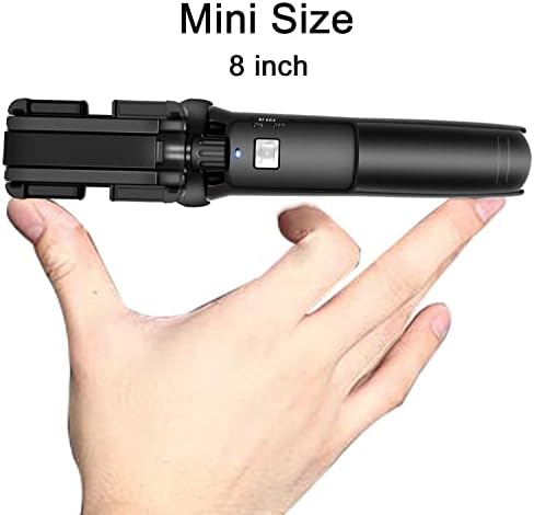 Selfie Stick, 40 inch Extendable Selfie Stick Tripod,Phone Tripod with Wireless Remote Shutter,Group Selfies/Live Streaming/Video Recording Compatible with All Cellphones Black - Image 6