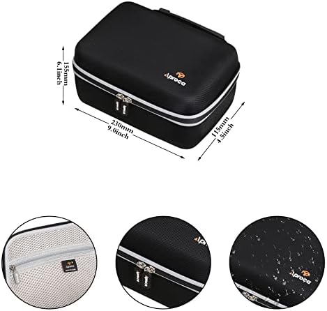 Aproca Hard Storage Travel Protective Case, for Canon EOS Rebel T7 DSLR Camera and Lens - Image 7