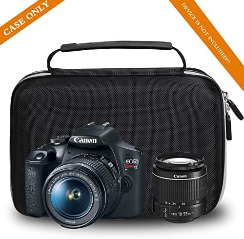 Aproca Hard Storage Travel Protective Case, for Canon EOS Rebel T7 DSLR Camera and Lens - Image 5